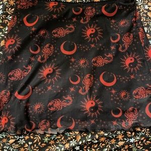 Dollskill horoscopez line mini skirt size MEDIUM